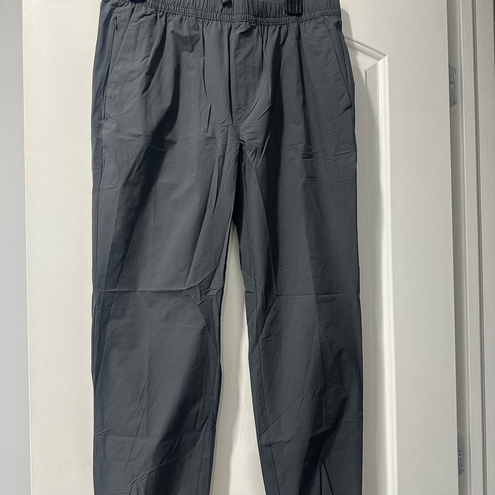 Banana Republic Charcoal & Black Chinos